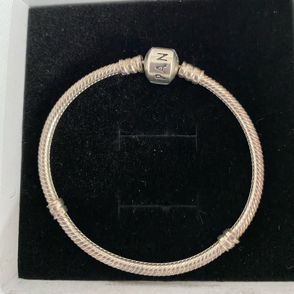 Pandora silver snake chain bracelet